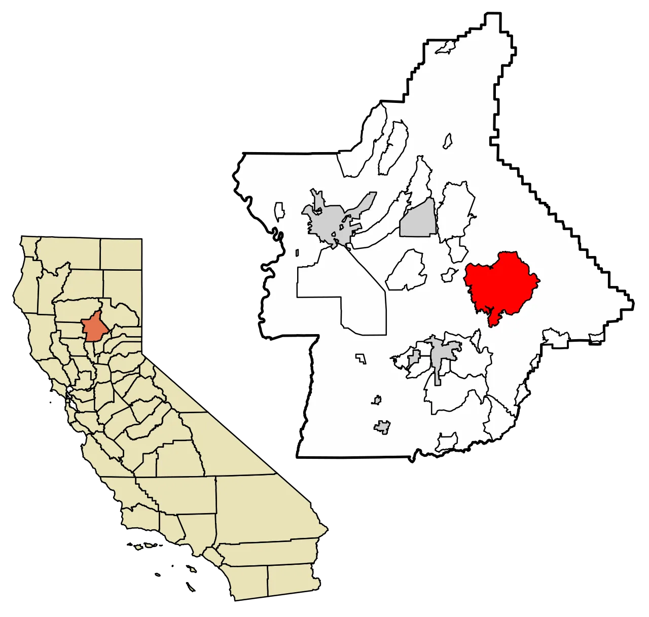 Berry Creek, California