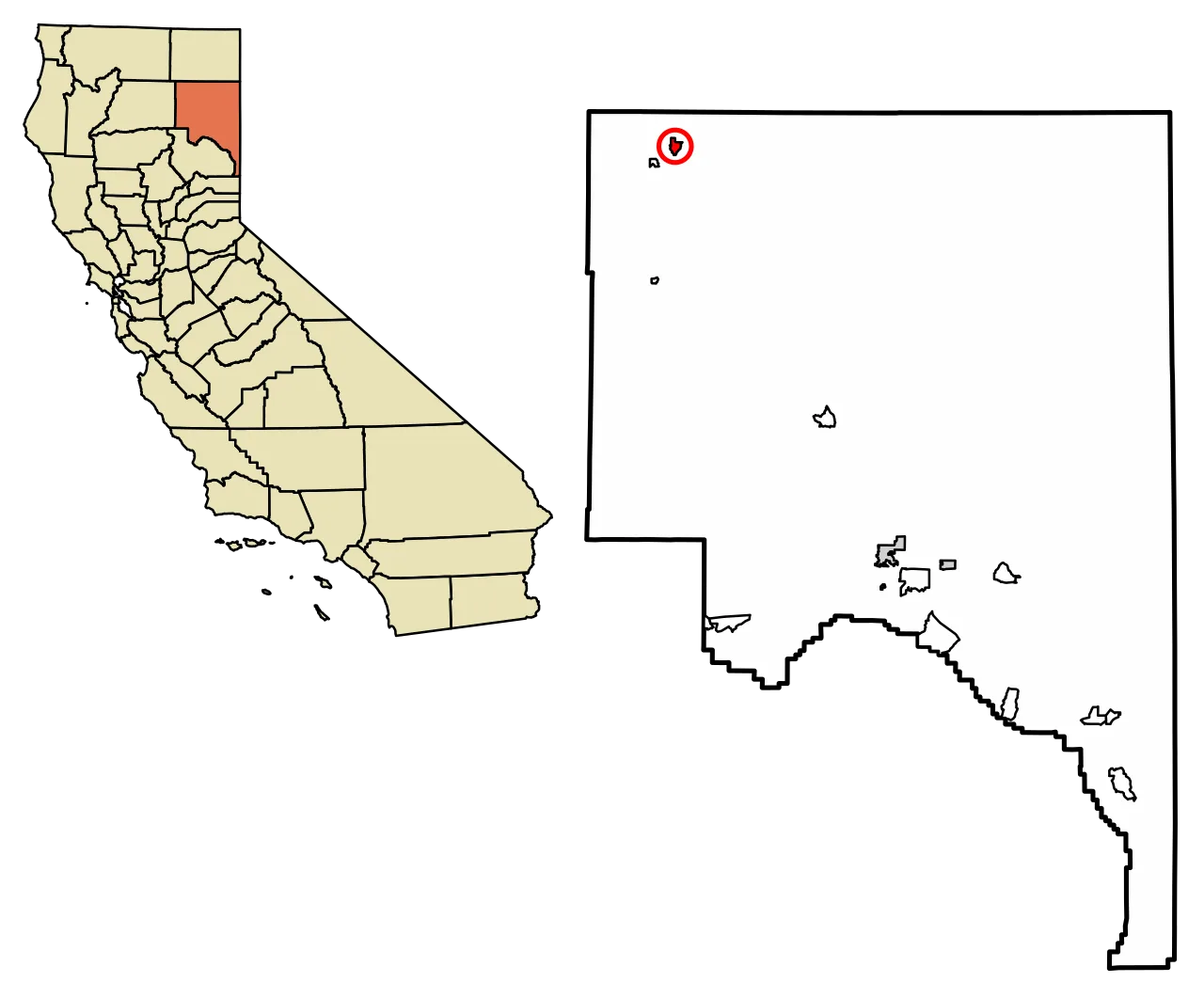 Bieber, California