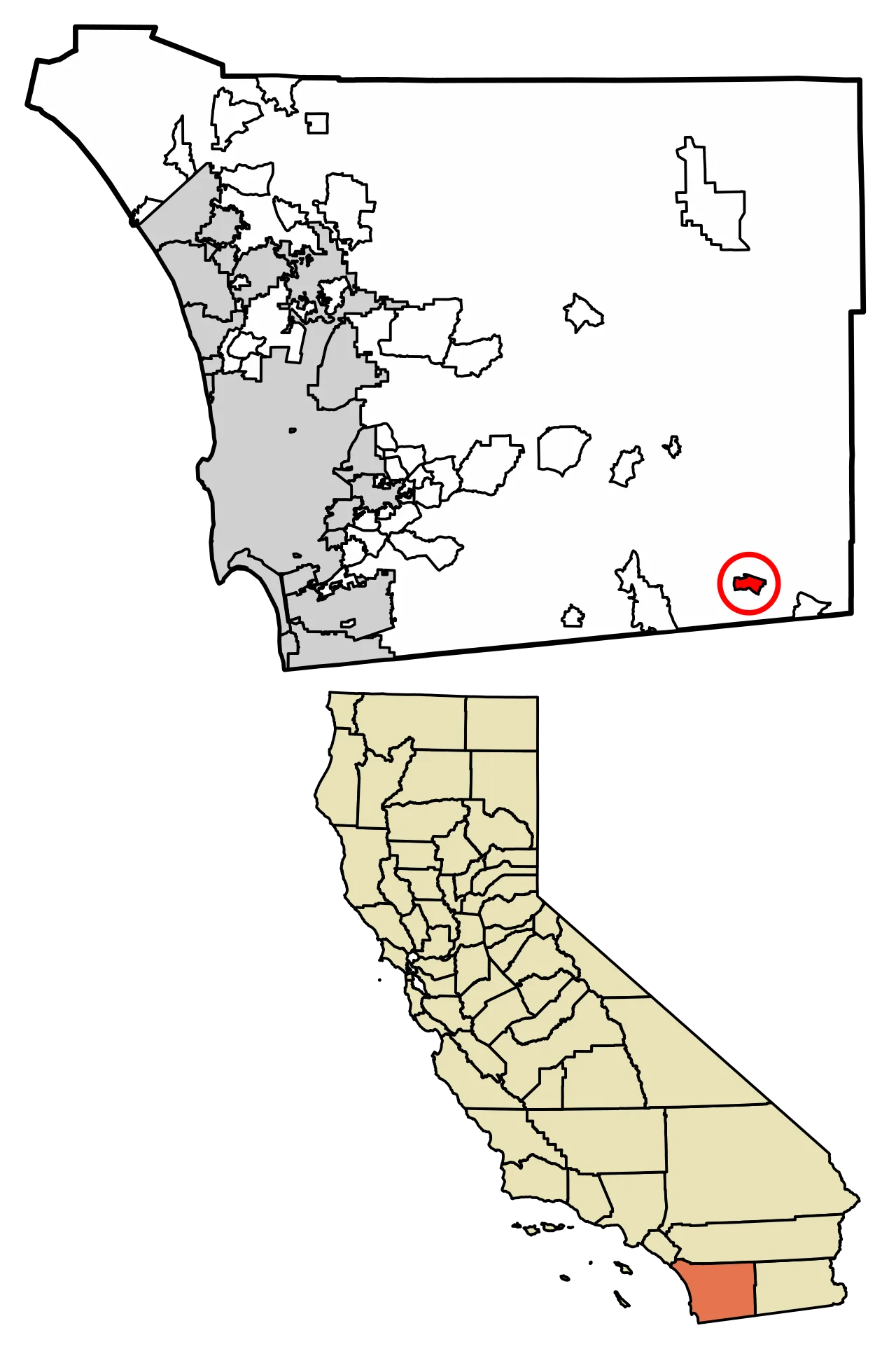 Boulevard, California