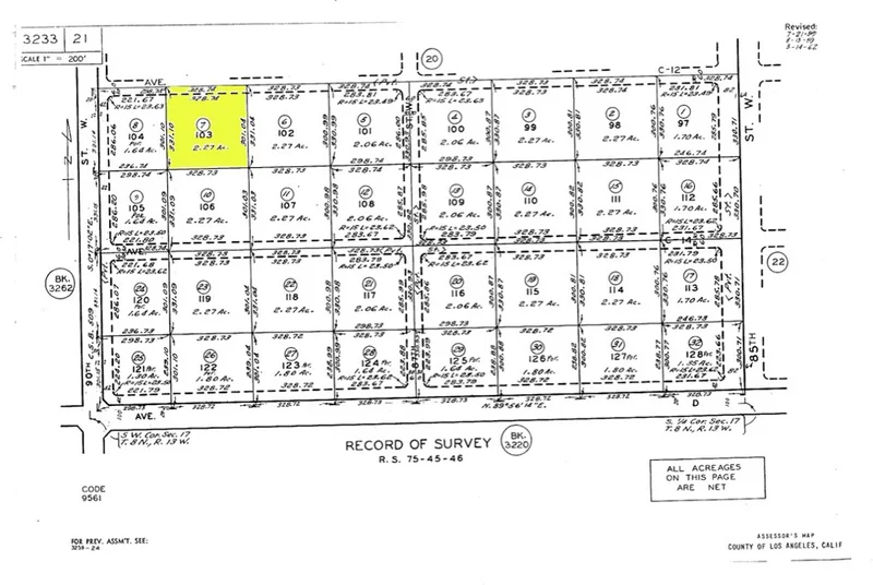 0 Vac/Ave C12/ Vic 89 Stw, Antelope Acres, CA 93536