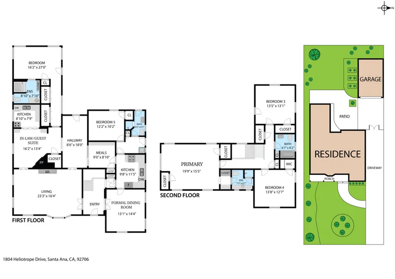 1804 N Heliotrope Drive