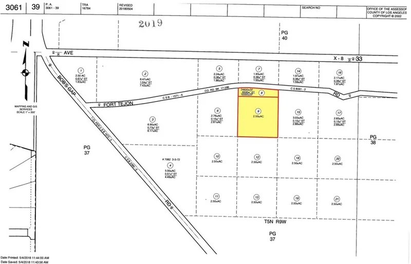 0 Fort Tejon Road, Llano, CA 93544